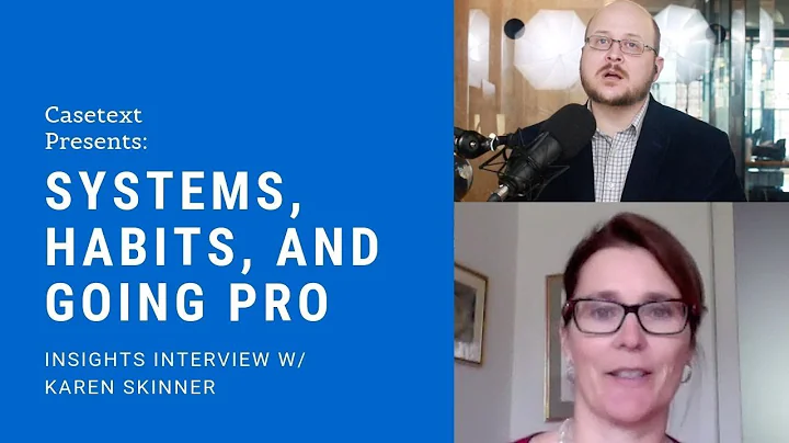Systems, Habits, and being a Professional Legal Wr...
