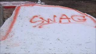 Backyard snowboard edit