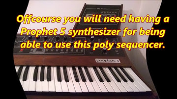 Sequential Circuits Poly Sequencer Demo.