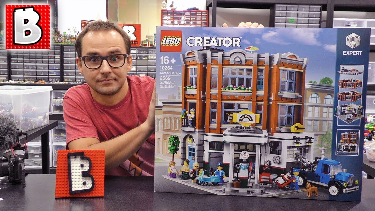 LEGO 10264 Corner Garage LIVE BUILD! | 2019 Creator Modular!