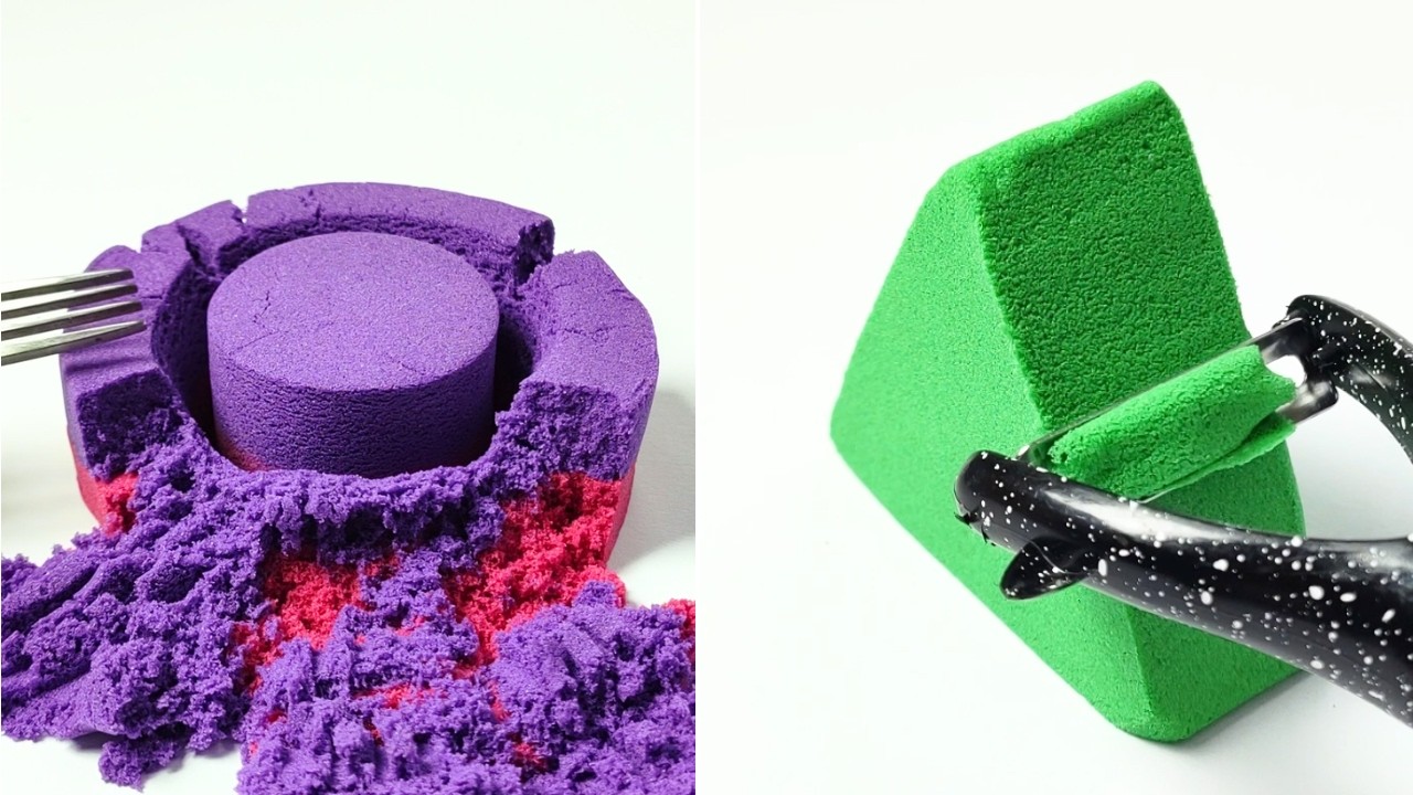 Satisfying Kinetic Sand Video ASMR 3