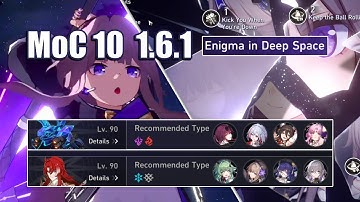MoC 10 (1.6) E5 Herta spins to win! | Enigma in Deep Space - Honkai: Star Rail