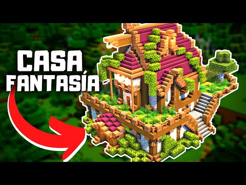 LA MEJOR Casa medieval , Tutorial Paso a Paso para minecraft survival 1.19  