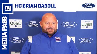 Brian Daboll Recaps Preseason Week 2 Performances | New York Giants