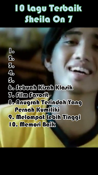 10 Lagu Terbaik Sheila On 7 | #sheilaon7 #pop #laguterbaik #shorts #band