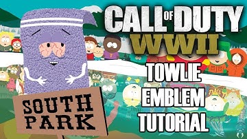 COD WW2: TOWLIE EMBLEM TUTORIAL