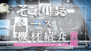 【ベース・エフェクター編】そこに鳴るのベース機材をゆるく紹介します！前編【Mayones Bass】