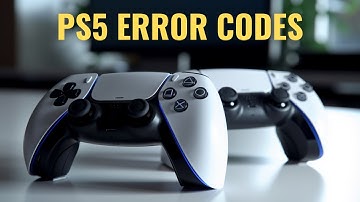 How To Fix ALL PS5 Error Codes (Code List) - CE, NW, NP, E2, WS, WV