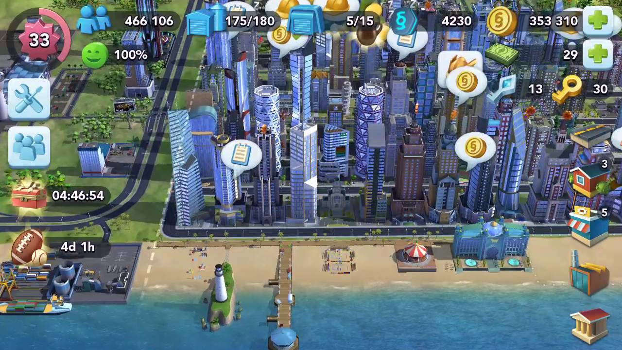 best layout simcity buildit