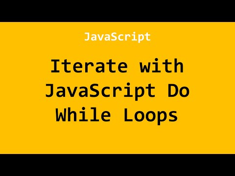 Iterate with JavaScript Do While Loop Example No. 1
