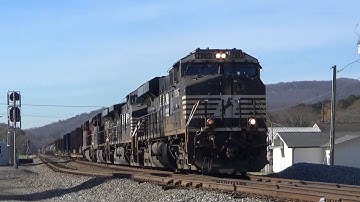 NS ES44DC 7695 w/ Nice K5HL + CP Power Leads Manifest 142 on 11/24/21