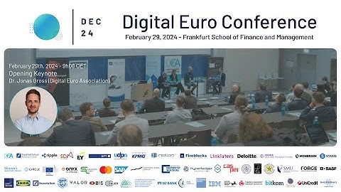 DEC24 - Welcome, Introduction and Opening Keynote by Dr. Jonas Gross (Digital Euro Association)