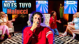Reaccion Malucci - No Es Tuyo Official Music Video La Mas Dura De