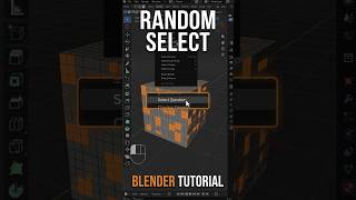 How to Random Select in Blender