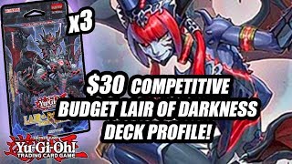 Yu-Gi-Oh! BEST $30 BUDGET DARKEST DIABOLOS DECK PROFILE! 3X LAIR OF  DARKNESS DECK PROFILE! 2018 - YouTube