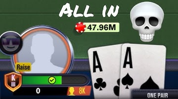 Most Insane Poker Hands in WSOP App