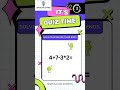 Solve This FAST! Only Smart Kids Answer | Math Puzzle Shorts