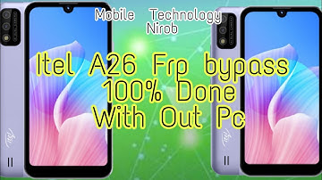 Itel A26 Hand Reset| Frp Bypass Unlock | Password Pin Pattern | No FrpBypass |Without PC |