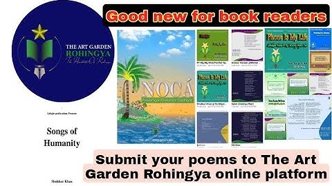 #Rohingyalish_book Read poems in Rohingyalish (Rohingya language)