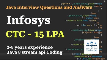 14. Infosys Interview | Java8, Stream APIs coding Question Answers