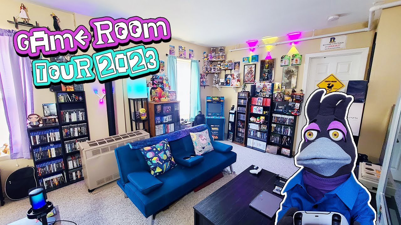 retro game room tour