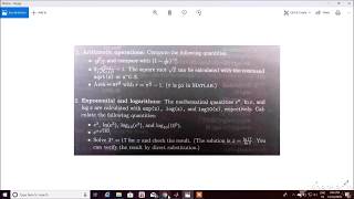 MATLAB Tutorial#2 How to solve mathematical function with Arithmetic Operations and Square Root Wealth