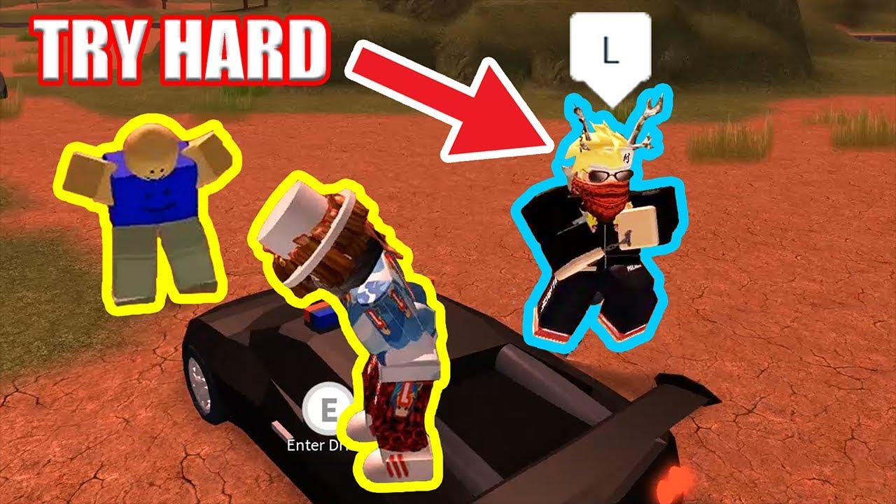 Facing The Biggest Try Hard Cop Ever Roblox Jailbreak Youtube - biggest try hard targeter cop ever roblox jailbreak