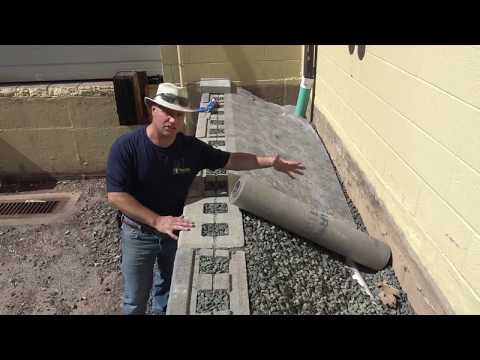Backfilling & Capping a Retaining Wall