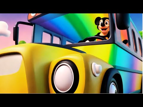 Wheels On The Bus Go Round And Round Wheelsonthebus MickeyMouse Mickey