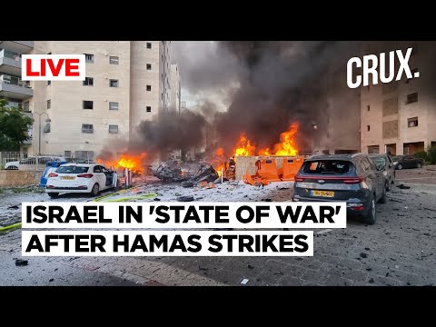 Israel Declares “State of War” | 5,000 Palestinian Rockets Fired From Gaza | Israel-Palestine Live