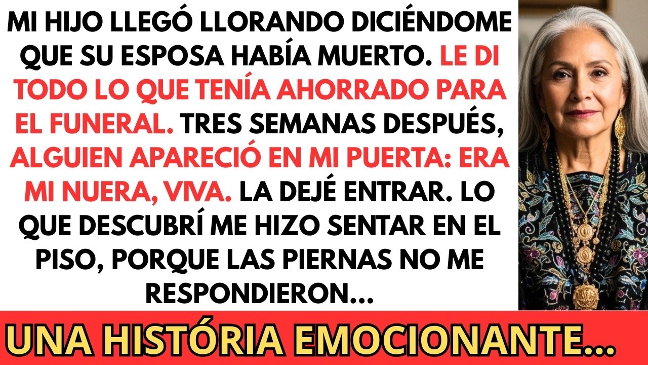 Mi hijo me mintió para robarme. Pagué por un funeral de alguien que estaba vivo. Pero la verdad...