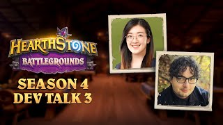 Hearthstone Battlegrounds 26.2 Dev Talk #3