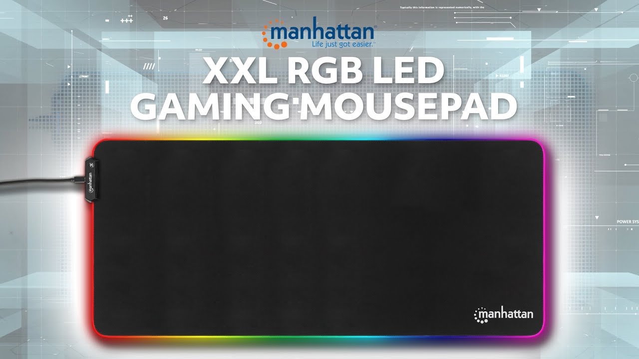 XXL RGB LED Gaming Mousepad 