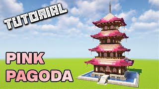 How To Build A Pink Pagoda | Minecraft Tutorial by Cortezerino 27,722 views 5 months ago 45 minutes