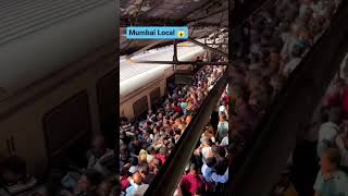 Mumbai Local Train Rush