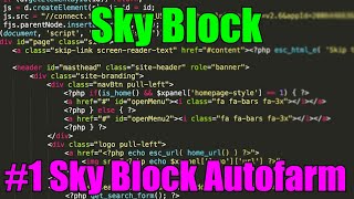 Sky Block |Hack/Script| #1 Sky Block Autofarm!/Cracked Hub|