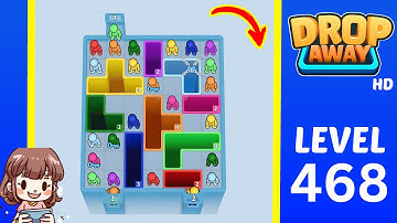 Drop Away Level 468 Solution Walkthrough