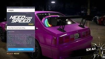 Need for Speed ™: Spoiler Alert