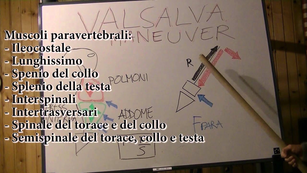 Come respirare: valsalva maneuver (respirazione idraulica)