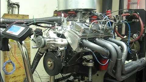 BluePrint Engines 396ci Small Block Chevy dyno pull (BP3961CTF)