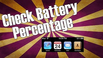 How to Check Battery Percentage on iPod Touch 4G [HD]
