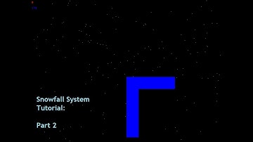 Game Maker 2 - Basic Snow Effect with Objects Pt. 2 - Adding Drift