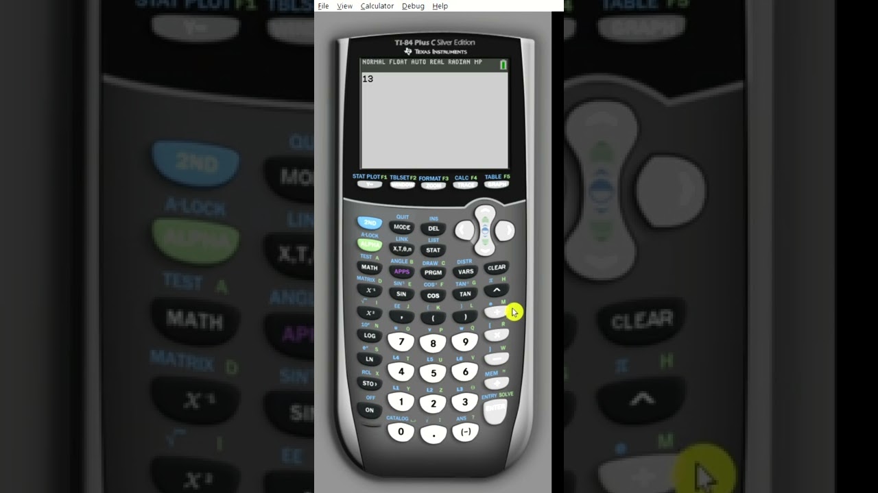 Simplifying fractions on the TI-83 or TI-84