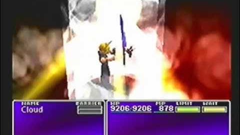 Clouds Final Limit Break; Omnislash. [Listen w/ Headphones]