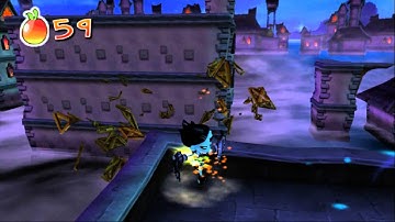 PCSX2: Crash Twinsanity HD - Rooftop Rampage Gameplay (720pHD 60FPS)