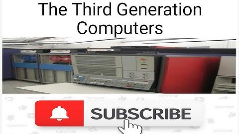 The summarized Third Generation Computers information