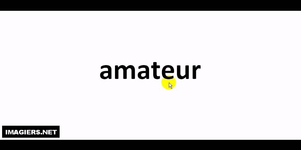 How To Pronounce In French Amateur Youtube