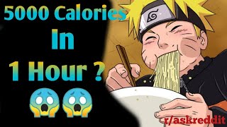 Can you eat 5000 calories in 1 hour  | reddit | r/AskReddit