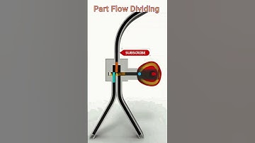 Part Flow Dividing Mechanism #engineering #mechanical #mechanism #solidworks #cad #autocad #3d