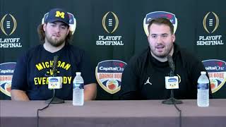 Full Presser: Andrew Vastardis, Andrew Stueber preview U-M's upcoming matchup with Georgia and more.